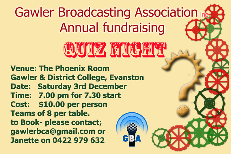 GBA Annual Quiz Night